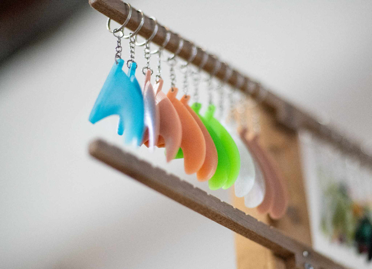 Mini Fin Key Chain (Assorted)